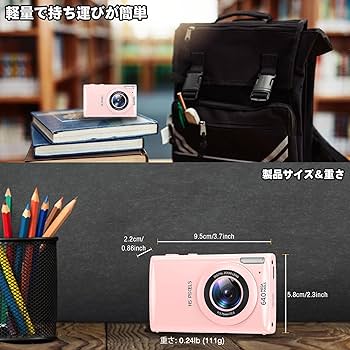 デジカメ6400万画素 4K 16倍デジタルズーム 32GBカード vlog Amazon | デジカメ 4K 6400万画素 デジタルカメラ 30FPS AF